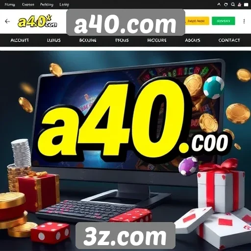 Como a40.com se destaca na indústria de jogos online