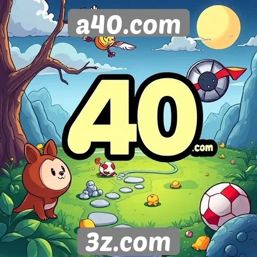 Explorando a biblioteca de jogos disponíveis em a40.com